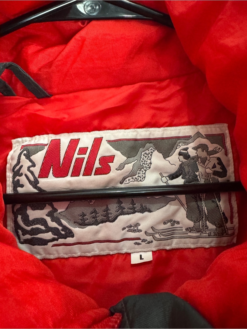 Nils Vintage Ski Jacket Goose Down Size Large - Picture 5 of 10